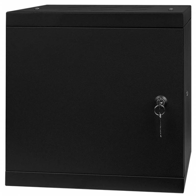 Rack Cabinet 10" 6U, 300MM Full Door, Black