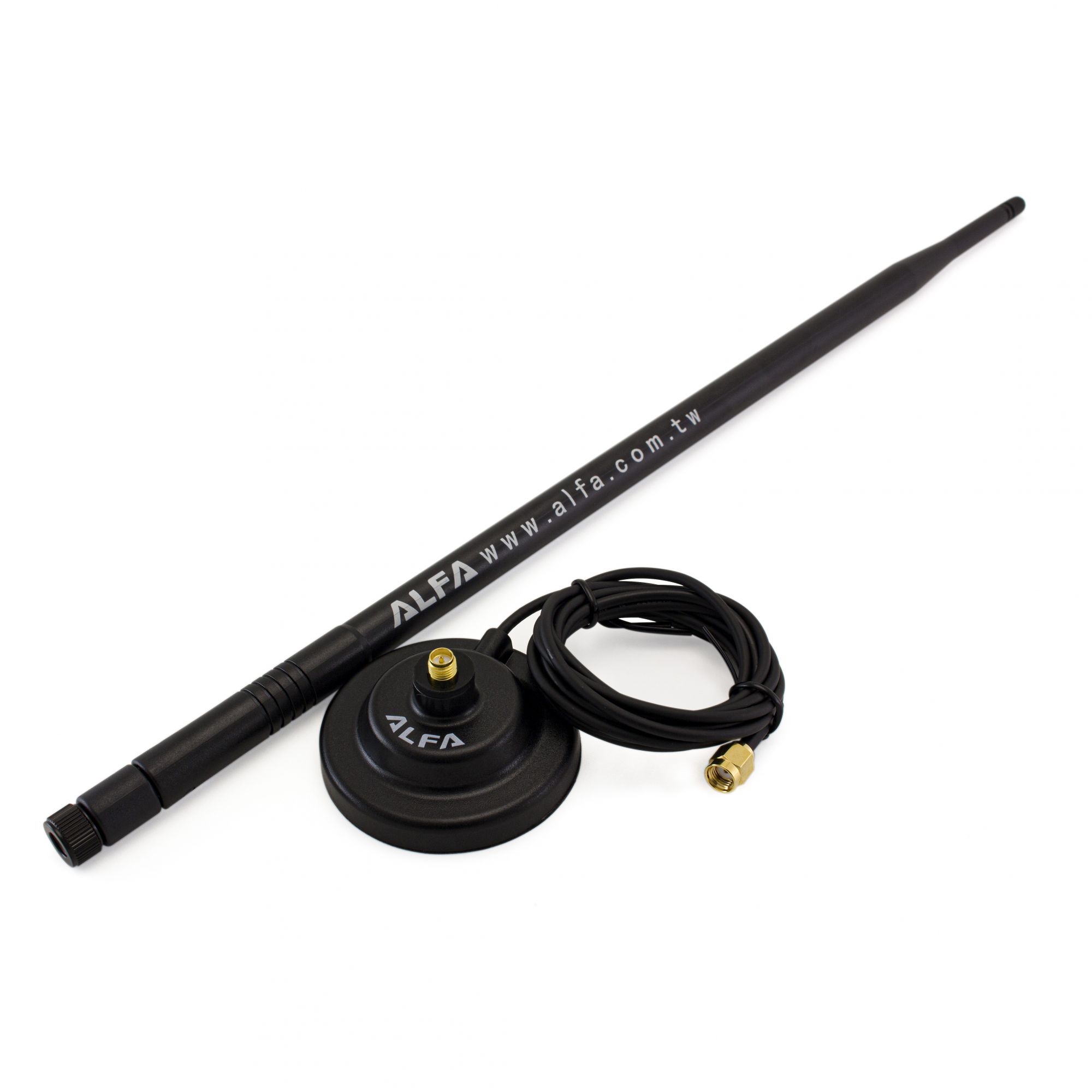 Alfa 2.4GHz Dipole Antenna 9dBi with Magnet Base